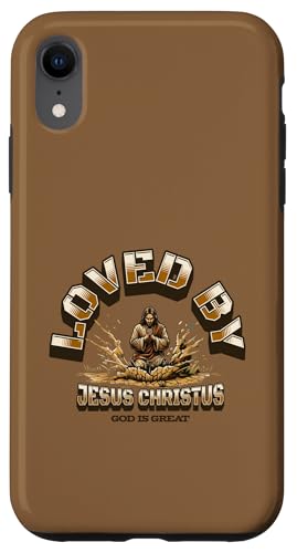 Loved by Jesus Christ Gott ist grose bete in der Church �X�}�z�P�[�X iPhone XR �p