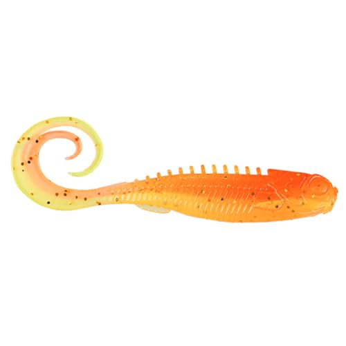 Northland Tackle Eye-Candy GRUB / 3" / 5 Pack/Sunrise