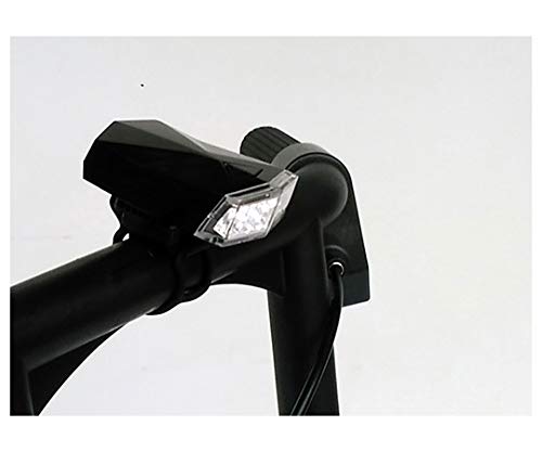 サギサカ カイテキプラス 4LEDフロントライト ブラック 76401