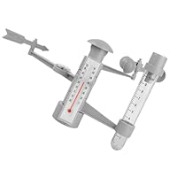 Hohopeti Multifunctional Meteorological Station Toy and Science Experiment Diy Kit for Kids Educational Weather Science Project Plaything