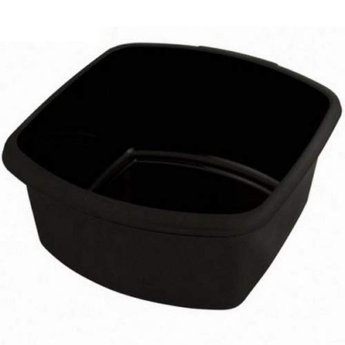 Addis Plastic Butler Large Rectangular Bowl Soft Black 12 5 | INDIA - View #2