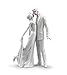 LLADRÓ Love I Couple Figurine. Porcelain Bride and Groom Figure.