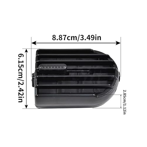 Rejilla de ventilación central para el salpicadero de tu Opel Corsa C 2