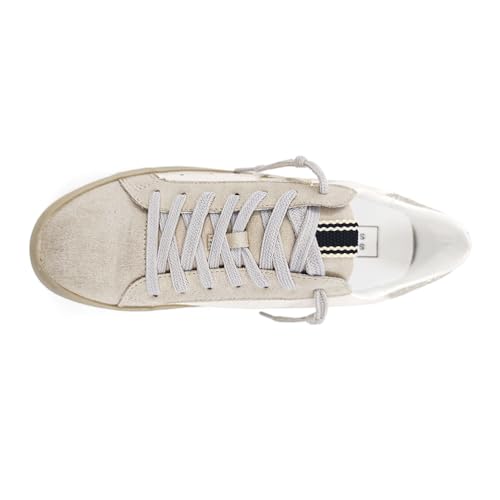 Womens Paula Print Lace Up Sneakers Shoes Casual - Off White - Size 6 M4