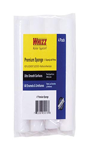 25013 – 4 "premium Blanco Rodillo de espuma 4/PK