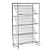 Slant Wire Shelving - 5 Shelves - 36"W x 18"D x 54"H
