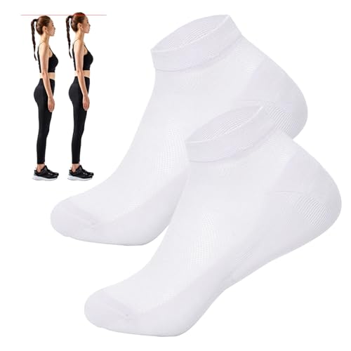 Calcetines para aumentar la altura, 2 inserciones de zapatos invisibles para hombres para la altura - Talonetas cómodas, plantillas antideslizantes para hombres y mujeres, soporte Pacienjo