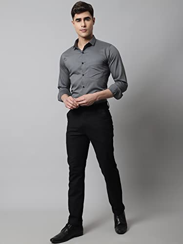 Image of Majestic Man Men's Slim Fit Cotton Blend Formal Shirt