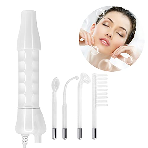 Aravli High Frequency Facial Wand, Portable Handheld Electrode High Frequency Beauty Tool Machine for Acne, Spot, Wrinkles Remover Skin Tightening Beauty Therapy Device for... - Image 7