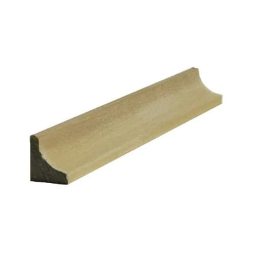 EWCC11 Cove Molding 1/2" x 1/2" Trim. Unfinished, Red Oak, 94"