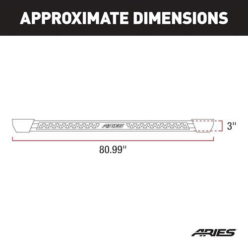ARIES Rocker Step Guard para Nissan Frontier miniatura 3