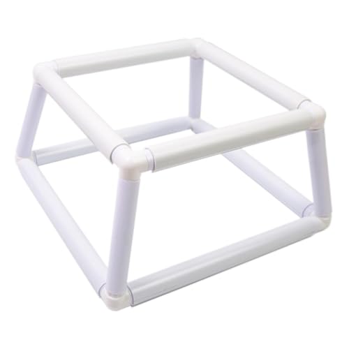 Marco de clip para bordado y costura rectangular resistente