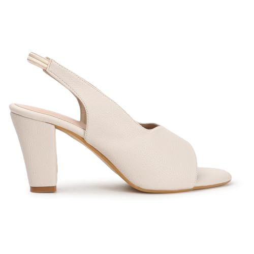 TRASE Women's Ankle Strap Block Heels Sandals| Fashionable Sandals for Women & Girls | Light weight, Soft Footbed, Comfortable & Stylish - (47067) - Image 6