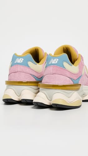 New Balance New Balance Unisex 9060 Sneakers, Pink/Beige, 9 US Women/7.5 US Men