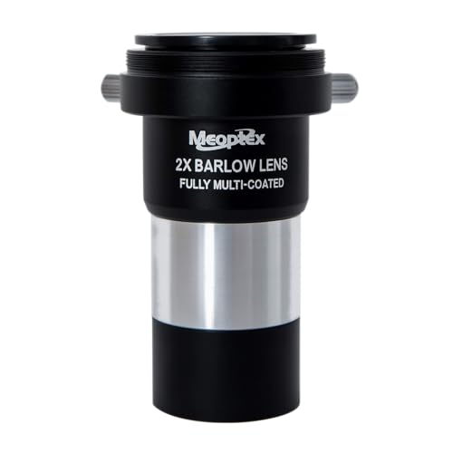 MEOPTEX 1.25" 2X Barlow Lens-2 Elements,w/M42 & Filter Thread,FMC