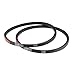sourcing map A610/A24 Courroies Trapézoïdales 24" Circonférence Intérieure A-Section Caoutchouc Courroie Entraînement 2Pcs