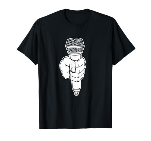 Microphone à main Hip Hop T-Shirt