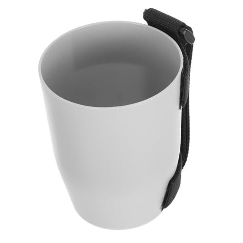 KOCKSHION Elderly Drinking Cup with Hand Strap Adaptive Utensil for Disabled Patients Easy to Use Water Cup for Rehabilitation Independence for Seniors Daily Exercise