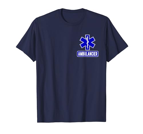 Ambulancier Vêtement Ambulance Urgence Transport Médical T-Shirt