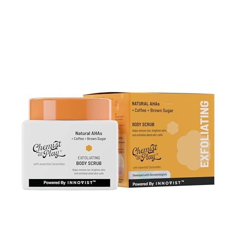 Chemist at Play Exfoliating Body Scrub For Removing Tan & Dead Skin Cells | Rough & Bumpy Skin, Tanned & Pigmented Skin | For Smooth, Soft & Bright... - Image 2