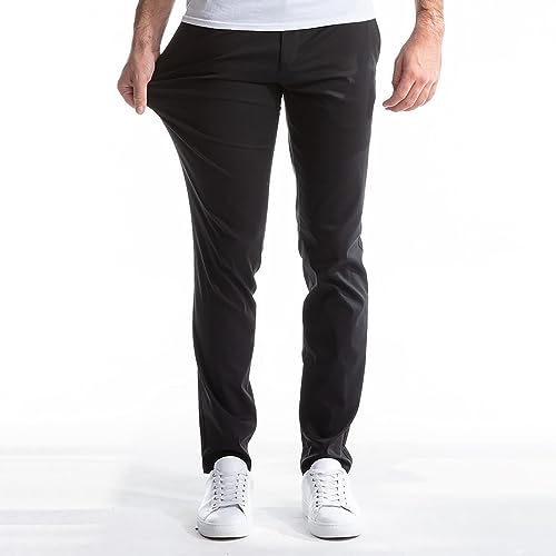 Pantalon de jogging ample en lin beige pour homme décontracté