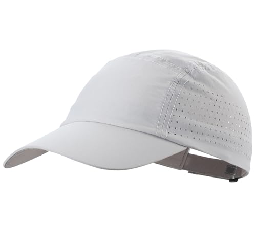 Mens Breatheable Run Hat Quick Dry Outdoor Sport Baseball Cap UPF 50+
