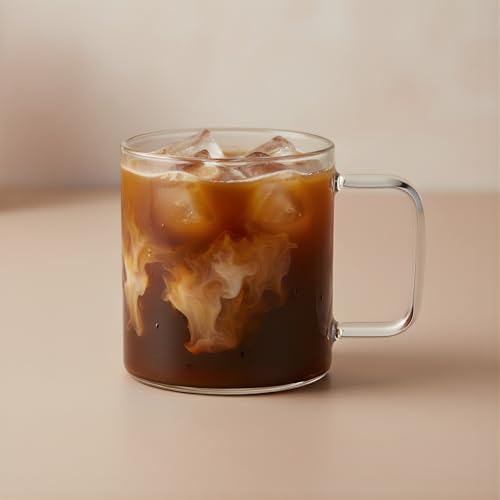 Set de 4 Mugs de vidrio Borosilicato 12 oz Lucco miniatura 3
