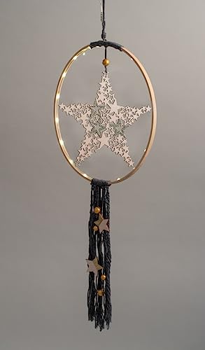 Rayher Wood Star for Crafting and Home Décor, Large Wooden Star Ornament, Natural Wood, 21.7cm, 46708505 - Image 3
