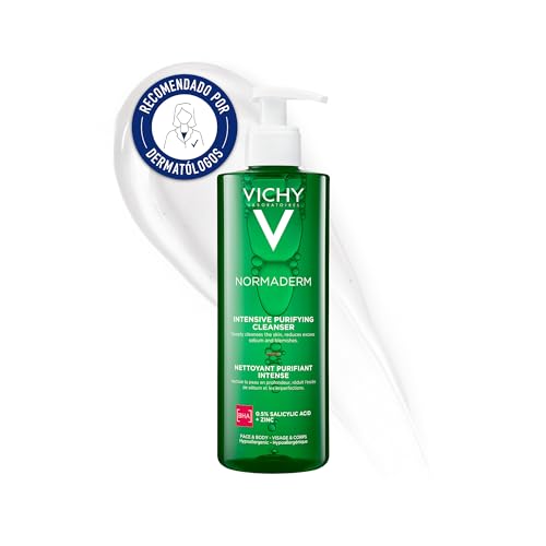 Vichy Gel Limpiador Purificante, Limpieza Profunda Intensa, Enriq...