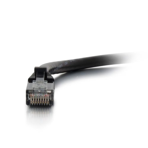 Cable de red Cat5e C2G UTP Negro 14 pies miniatura 3