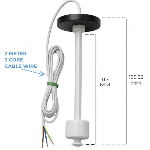 Image of Float Sensor Switch (Water Level Sensor) for Water Level Controller Both Side Sense