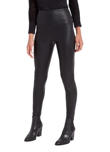 Legging en cuir texturé pour femme Lyssé haute finition