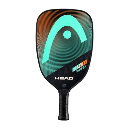HEAD Gravity Tour Short Handle Pickleball Paddle Teal/Orange 4 1/8