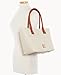 Dooney & Bourke Handbag, Pebble Grain Small Russel Tote - White