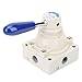4 Way 2 Position Pneumatic Valve | 1 / 4in PT Port Gas Valve for Industrial Equipment/Automation Systems | Aluminum Alloy Construction, 1.5Mpa Pressure Endurance