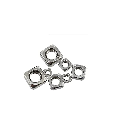WAAZVXS 10pcs/lot 304 Stainless Steel A2-70 M8 Square Nut