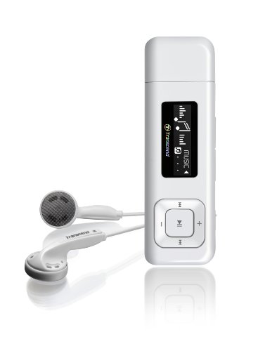 Image of Transcend MP330 8GB USB MP3 Player with FM Radio and Direct Line-in Recorder