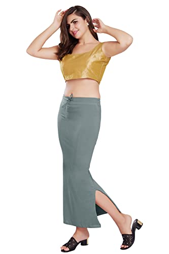 Image of RANI SAAHIBA Women's Stretchy Slim Fishcut Petticoat Cotton Shapewear