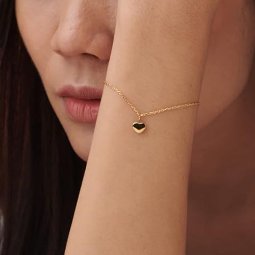 Image of PALMONAS Cute Heart Bracelet for Women - Gift for Girls & Women | Waterproof & Anti-Tarnish Bracelet