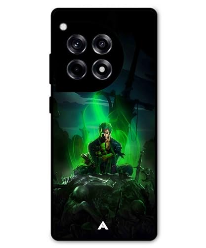 Image of Premium Anime 1 Case for Oneplus 12R (Glossy Finish) Soft-Touch Metal TPU Back Cover, Shockproof, Designer, Aesthetic Mobile Phone Case