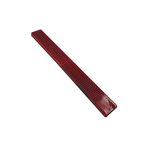Image of Rectangular Reflectors - Safety Spoke Reflective Quick Mount Custom Accessories Adhesive Reflector for Semi Trucks & Trailers, Warehousing, Boats, Service Trucks, Service Vans, Utility