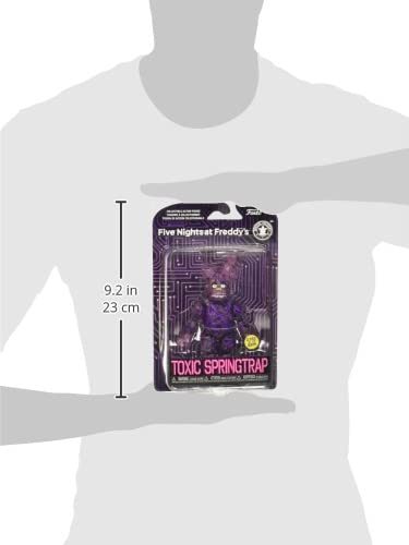 Funko Action Figure: Five Nights At Freddy's (FNAF) - Toxic Springtrap - Glow In the Dark - Collectable Toy - Gift Idea - Official Merchandise - Image 2