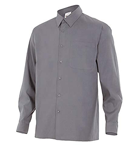 VELILLA 529_08_3XL Camisa manga larga, Color Gris,...