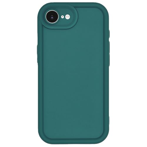 Image of Puxicu Slim Case for iPhone 16E, Enhanced Camera Protection, Shockproof Skin-Friendly Touch Soft Case Cover for iPhone 16E Phone 6.1 inch, Blue