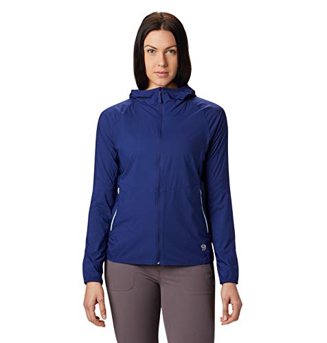 Mountain Hardwear KOR Preshell Hoody Women’s Lightweight Hooded Jacket Layer for Running, Hiking