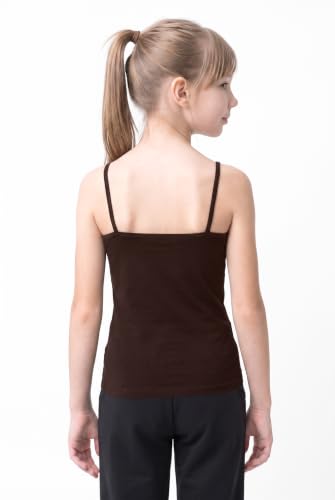 Image of Kurve Girl's Sleeveless Tank Top - Stretch Undershirts Cami Camisole, UV Protective Fabric, Rated UPF 50+ (Made in USA)