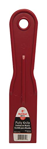 Red Devil 4718 3-Piece Plastic Putty Knife Set, Scraper Tool, Spackle & Paint, 1-Pack