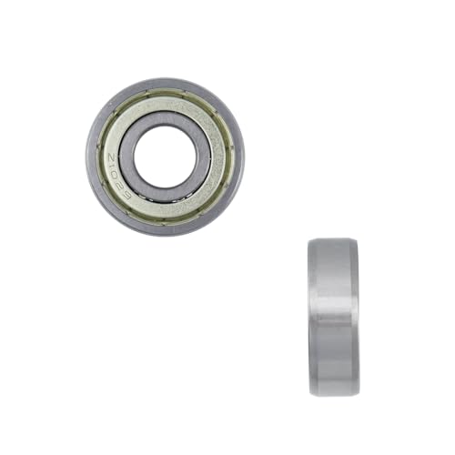 Image of Antrader 20-Pack 12mm x 32mm x 10mm 6201Z Double Shielded Deep Groove Radial Ball Bearings