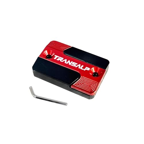 Couvercle tasse huile frein avant Transalp 650 700 XLV moto rouge