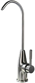 Drinking Water Filter Tap,Stainless Steel Touch On Kitchen Sink Purifier Faucet Fits All Drinking Water Filter Systems & Reverse Osmosis SystemsLead Free, Brushed, Single Handle